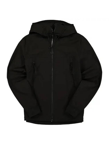 Men's Goggles Hooded Jacket Black - CP COMPANY - BALAAN 1