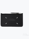 Stitch Zipper Card Wallet Black - MAISON MARGIELA - BALAAN 2