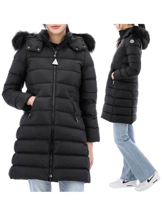 Abelle Down Long Padding Black - MONCLER - BALAAN 2