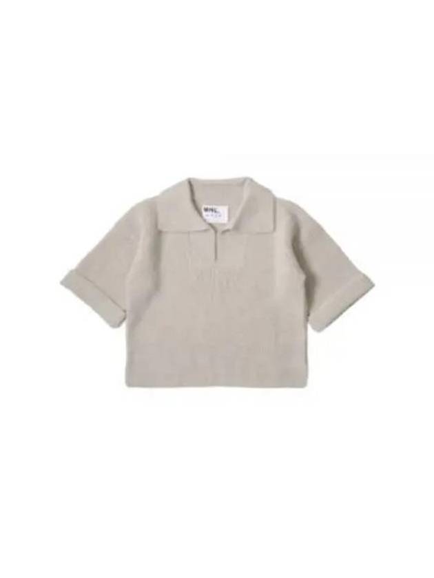 Polo T Shirt WHKN0501S24EXZ CHA Free CHALK - MARGARET HOWELL - BALAAN 1