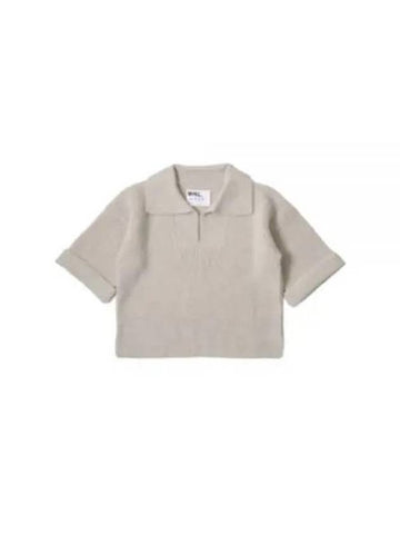 Polo T Shirt WHKN0501S24EXZ CHA Free CHALK - MARGARET HOWELL - BALAAN 1