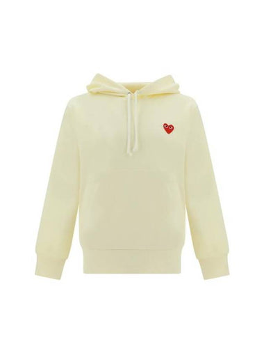 hooded sweatshirt AXT174051 3 YELLOW - COMME DES GARCONS - BALAAN 1