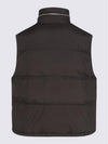 De Coeur Zip-Up Padded Vest Black - AMI - BALAAN 3