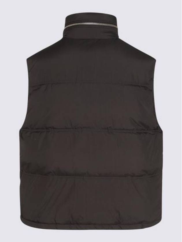 De Coeur Zip-Up Padded Vest Black - AMI - BALAAN 3