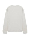 22FW Flower Embroidery Brushed Sweatshirt Gray 5SW412 4MF 93 - KENZO - BALAAN 3