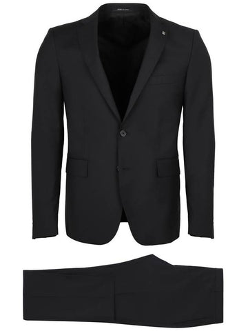 Tagliatore Virgin Wool Two Piece Suit - TAGLIATORE - BALAAN 1