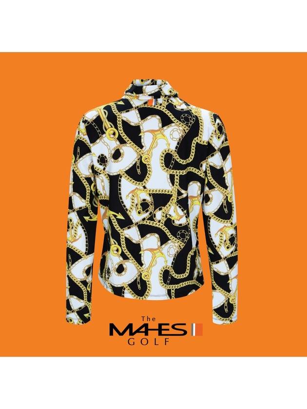 Long Sleeve T-shirt Orange Label Royal Signature Muffler T-shirt GT60568 - MAHES - BALAAN 2