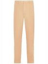 Casual Cotton Straight Pants Beige - A.P.C. - BALAAN 1