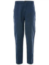 Gabardine Straight Pants Navy - BRUNELLO CUCINELLI - BALAAN 2