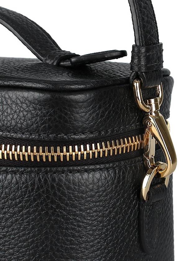 Leather Mini Bag Black - PRADA - BALAAN 9