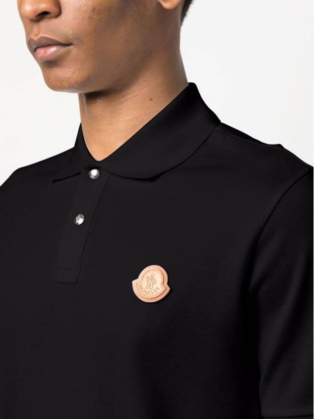 Polo T Shirt 8A00014 84556 999 Black - MONCLER - BALAAN 2