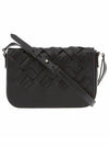 Vitello Leather Shoulder Bag Black - PRADA - BALAAN 4