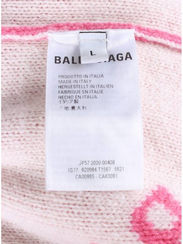 multi logo cardigan - BALENCIAGA - BALAAN 8