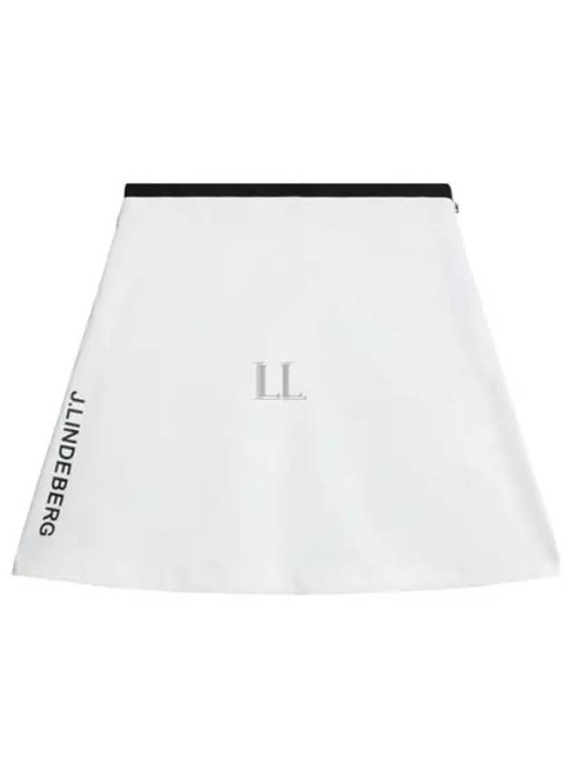 Themba A-Line Skirt White - J.LINDEBERG - BALAAN 2