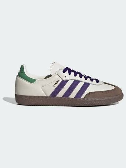 Samba OG Low Top Sneakers Purple White - ADIDAS - BALAAN 2