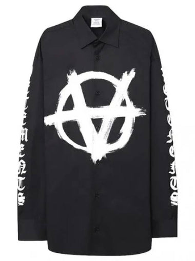 double anarchy logo shirt - VETEMENTS - BALAAN 1