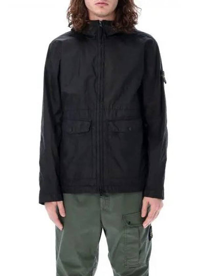 Membrana 3L TC Hooded Jacket Black - STONE ISLAND - BALAAN 2