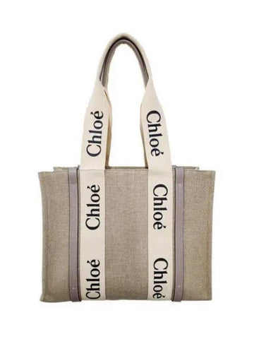 WOODY medium tote bag 39483904 1094930 - CHLOE - BALAAN 1