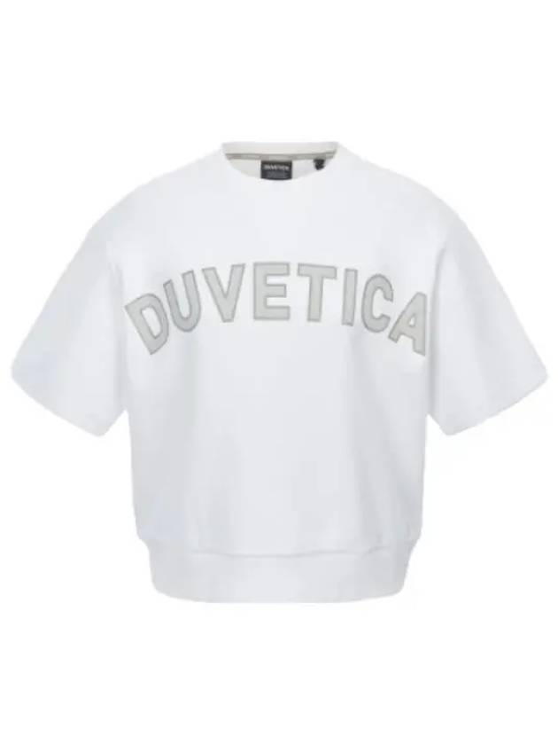 Marne Light Ivory Women s Short Sleeve T Shirt Tee - DUVETICA - BALAAN 1