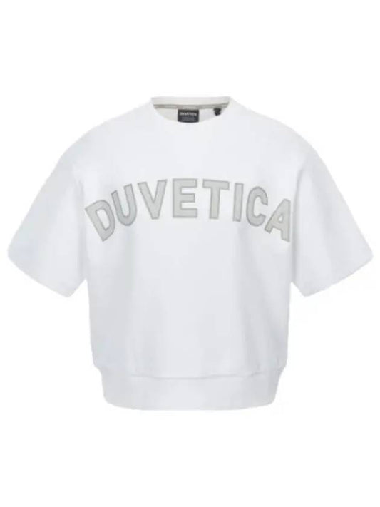 Marne Light Ivory Women s Short Sleeve T Shirt Tee - DUVETICA - BALAAN 1