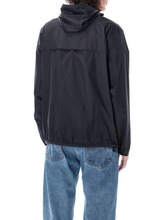 Comme Des Garçons Play Bicolor Waterproof Zip Jacket With Hood - COMME DES GARCONS PLAY - BALAAN 6