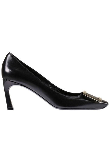 Trompette Metal Buckle Pumps Black - ROGER VIVIER - BALAAN 1