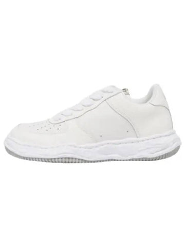 Iro Wayne Sole Leather Low Top Sneakers White - MAISON MIHARA YASUHIRO - BALAAN 1