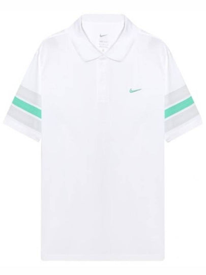 Men's Dri Fit Unscripted Polo Shirt White - NIKE - BALAAN 2