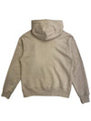 Face Patch Cotton Hoodie Oatmeal Melange - ACNE STUDIOS - BALAAN 6