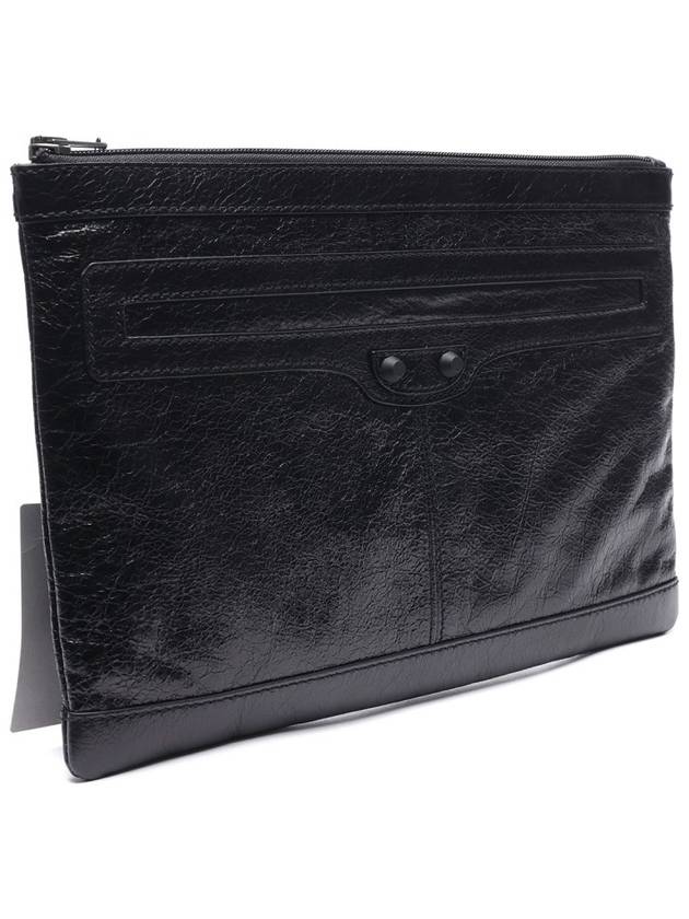 Classic Clip Clutch Bag Black - BALENCIAGA - BALAAN 4