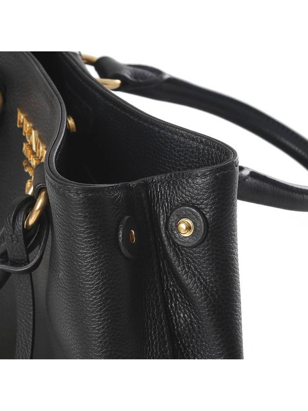 Vitello Phoenix Tote Bag Black - PRADA - BALAAN 6