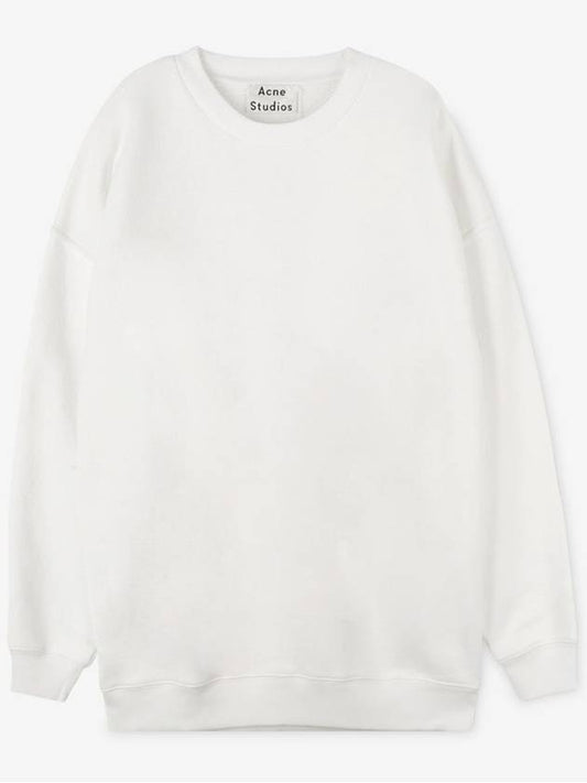 Back Label Sweatshirt White - ACNE STUDIOS - BALAAN 2