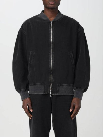 D-Vinz Bomber Jacket Black - DIESEL - BALAAN 2