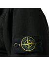 Wappen Layered Long Hooded Jacket Black - STONE ISLAND - BALAAN 5