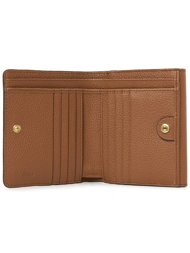 Marcie Square Flap Half Wallet Brown - CHLOE - BALAAN 5