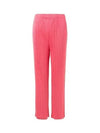 MC February Pleated Straight Pants Pink - ISSEY MIYAKE - BALAAN 2