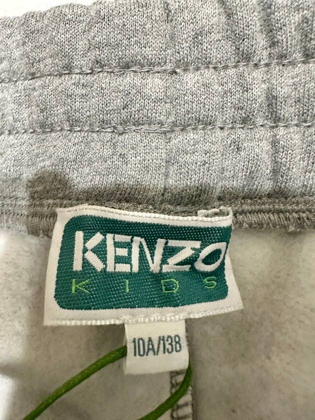 Kids Sweat Shorts K60781 Gray Boys 10 12 14A - KENZO - BALAAN 4