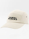 Tej Canvas Ball Cap Hat 23ACQ008XFA A2C08A ECBK - ISABEL MARANT - BALAAN 2