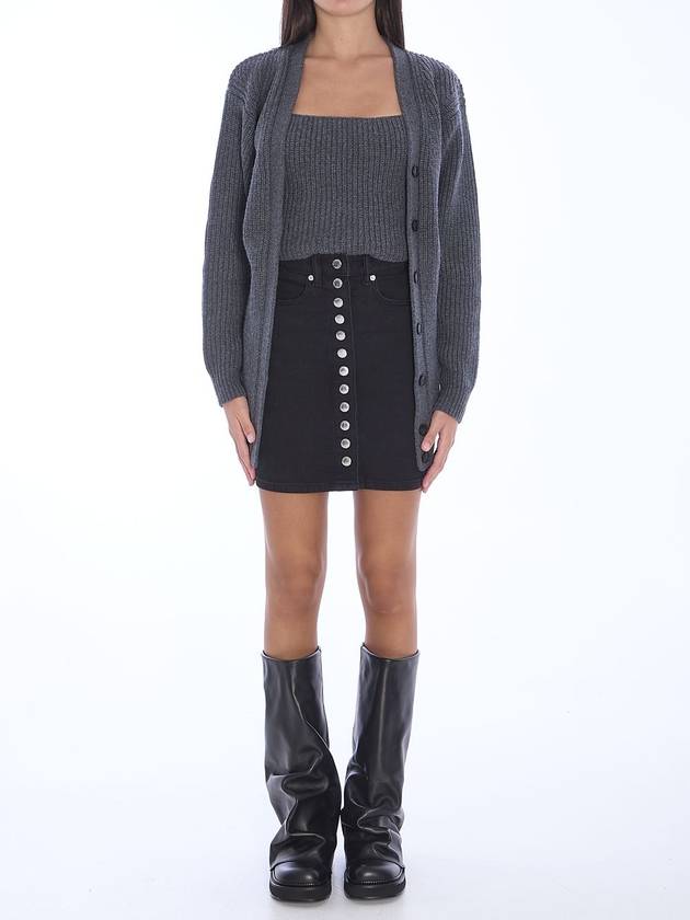 Pre-styled twinset cardigan - ALEXANDER WANG - BALAAN 5