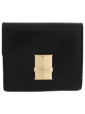 Ferragamo leather half wallet women - SALVATORE FERRAGAMO - BALAAN 1