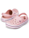 Crocband Clog Sandals Pink - CROCS - BALAAN 4