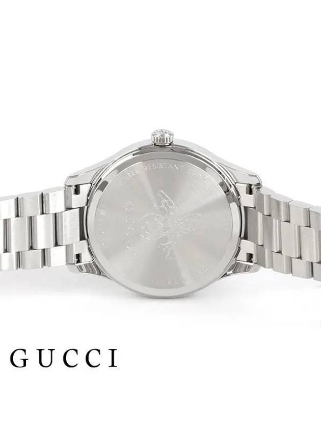 G Timeless Bee 32mm Steel Watch Silver - GUCCI - BALAAN 4