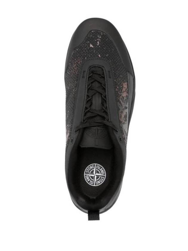 Grime Low Top Sneakers Black - STONE ISLAND - BALAAN 5