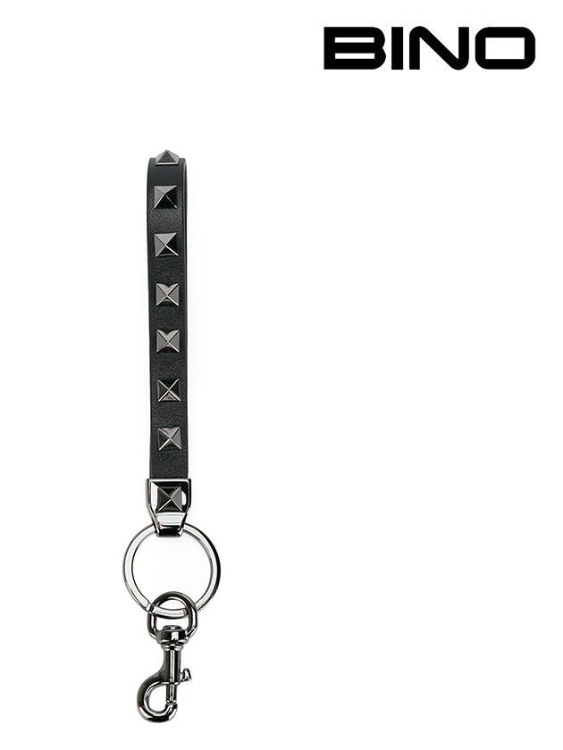 Rockstud Key Ring Blue - VALENTINO - BALAAN 2