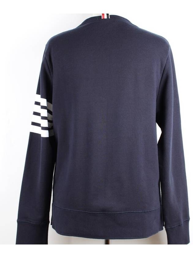 Diagonal armband sweatshirt navy 4 - THOM BROWNE - BALAAN 5