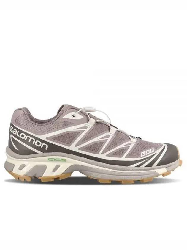 XT 6 Low Top Sneakers Quail Plum Kitten Vanilla Ice - SALOMON - BALAAN 2