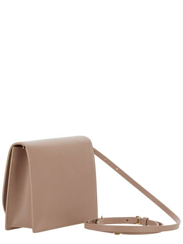 'Dg Logo Bag' Beige Crossbody Bag In Leather Woman - DOLCE&GABBANA - BALAAN 3