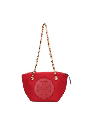 SMALL SHOULDER BAG ELLA WITH CHAIN - TORY BURCH - BALAAN 1