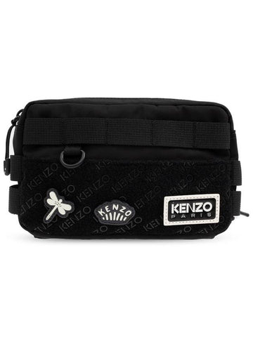 Kenzo Waist Bag, Men's, Black - KENZO - BALAAN 1