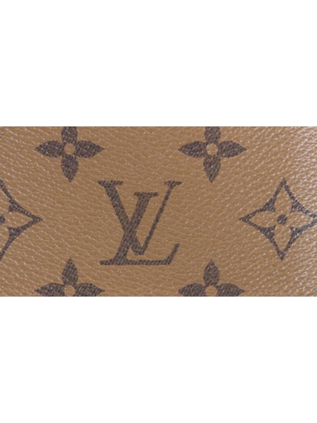 Reverse monogram card wallet brown - LOUIS VUITTON - BALAAN 8